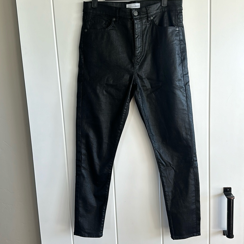 LOFT coated pants
